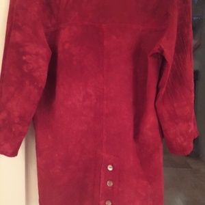 Lovely Cottonways Red Cotton Blouse